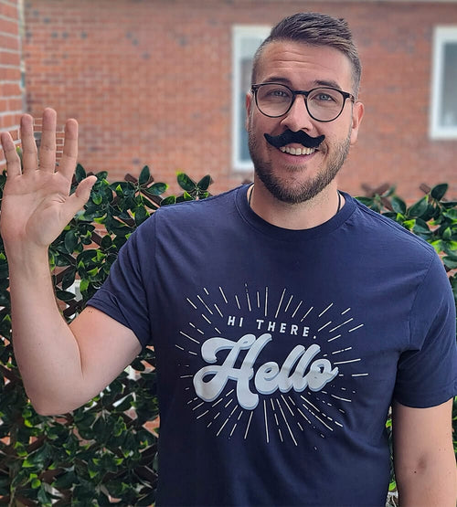 Hi There Hello T-Shirts by Ryan George - Pixel Empire