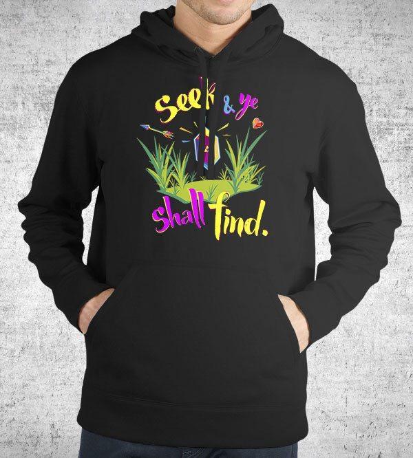 Seek & Ye Shall Find Hoodies by Barrett Biggers - Pixel Empire