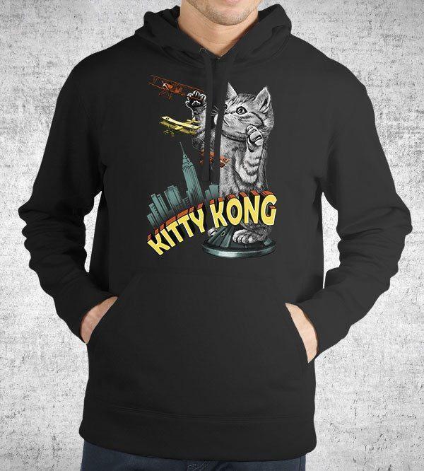 Kitty Kong Hoodies by Vincent Trinidad - Pixel Empire