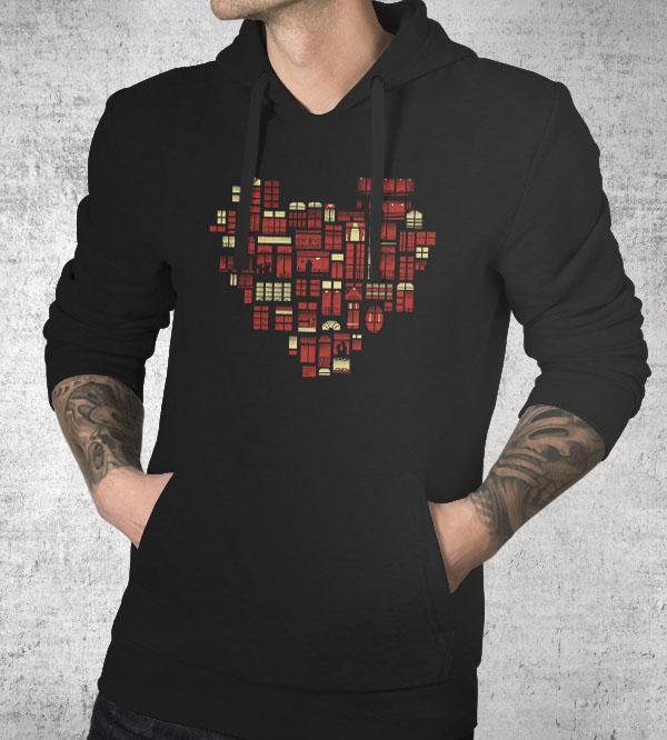 Home is Where the Heart Is Hoodies by Dan Elijah Fajardo - Pixel Empire