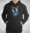 Hoverboard Takes Flight Hoodies by Dan Elijah Fajardo - Pixel Empire