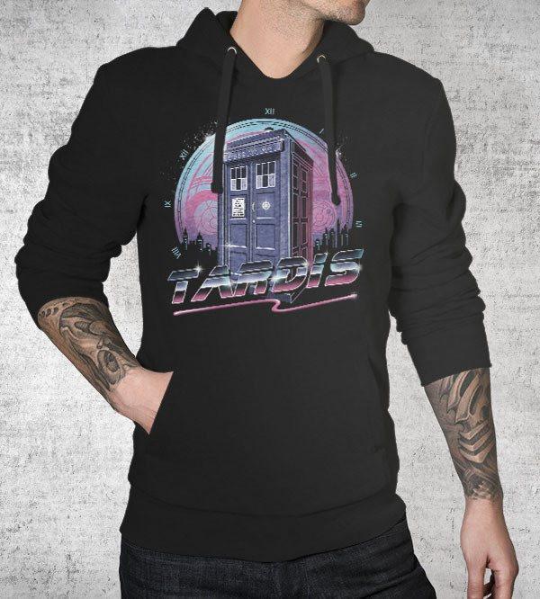 Rad Tardis Hoodies by Vincent Trinidad - Pixel Empire