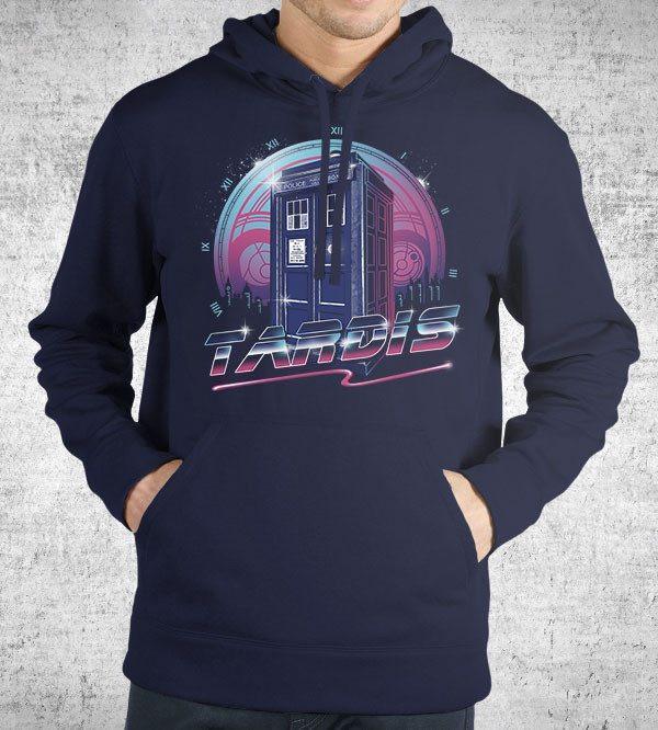 Rad Tardis Hoodies by Vincent Trinidad - Pixel Empire