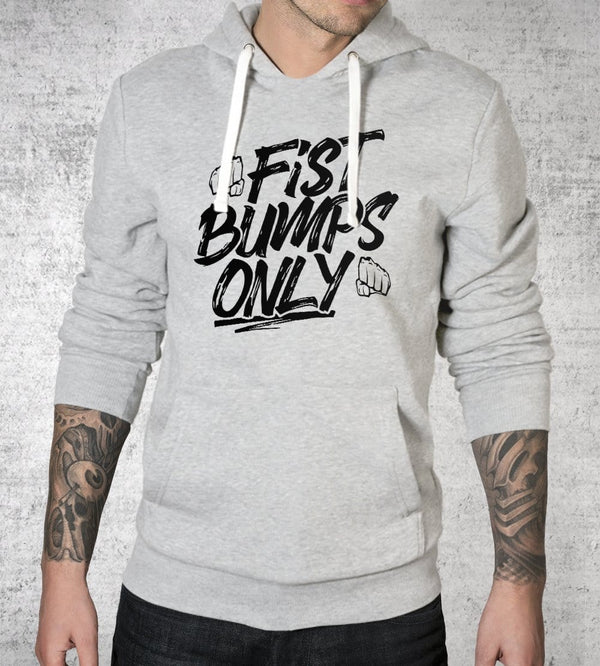 Fist Bumps Only Hoodies by Beatemups - Pixel Empire