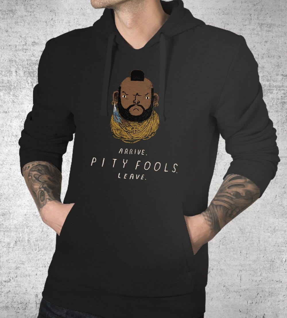 Pity Fools Hoodies by Louis Roskosch - Pixel Empire