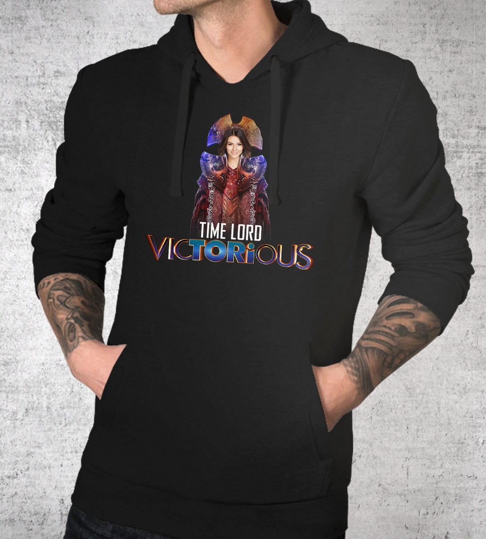 Time Lord Victorious Hoodies by Quinton Reviews - Pixel Empire
