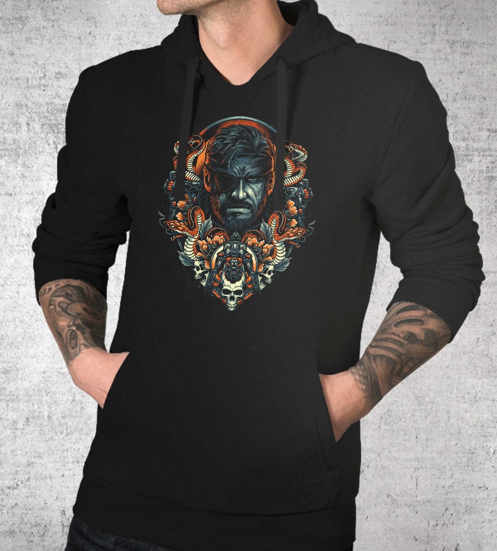 Emblem Of The Snake Hoodies by Glitchy Gorilla - Pixel Empire