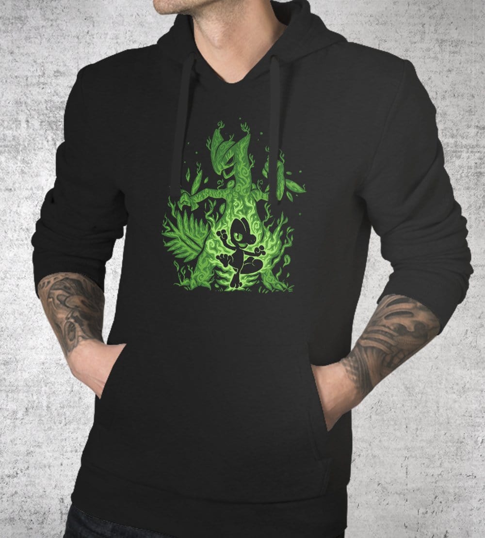 The Grass Lizard Within Hoodies by Techranova - Pixel Empire