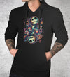 Suit Of Skeletons Hoodies by Glitchy Gorilla - Pixel Empire