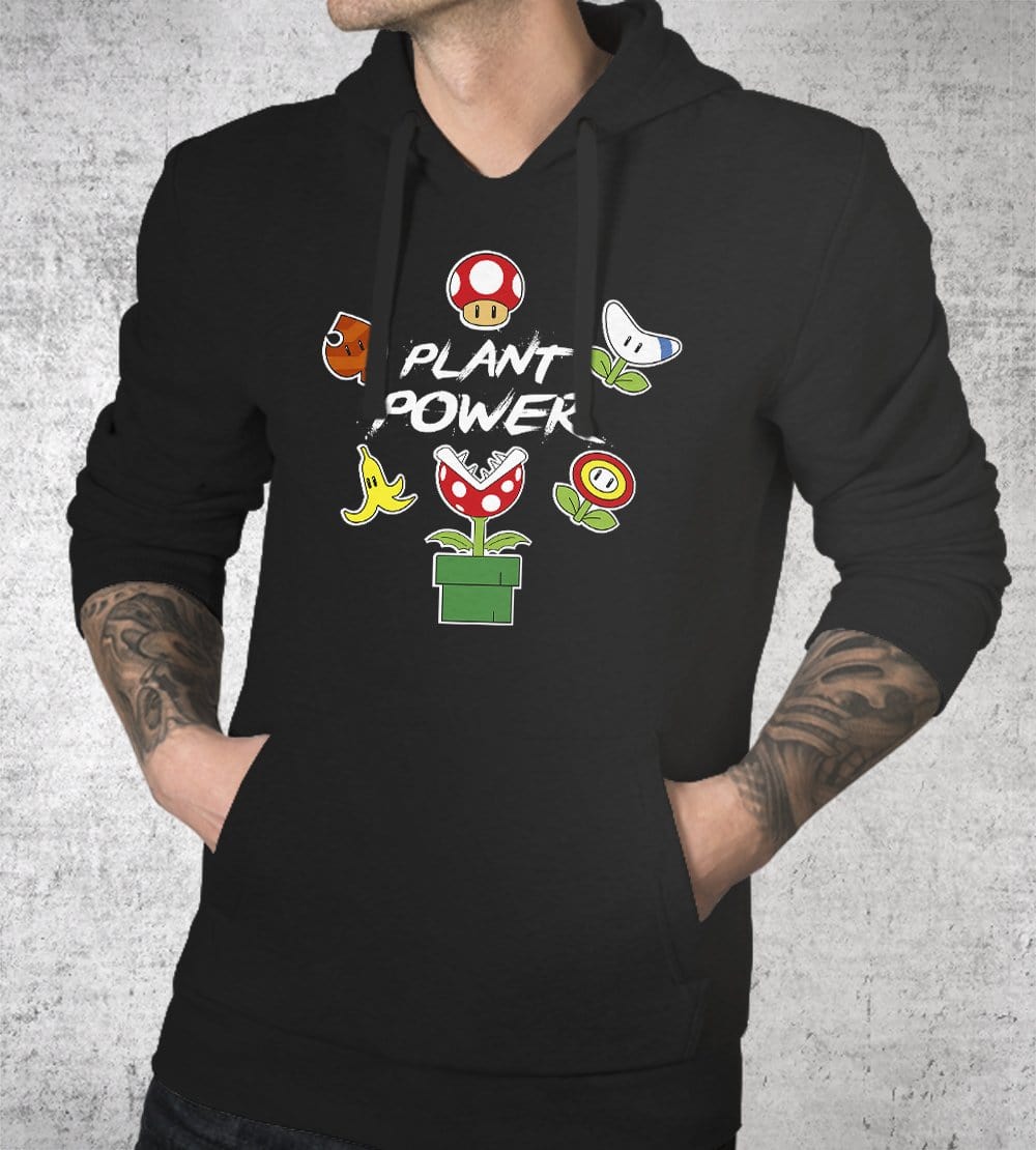 Plant Power Hoodies by Edge Fitness - Pixel Empire