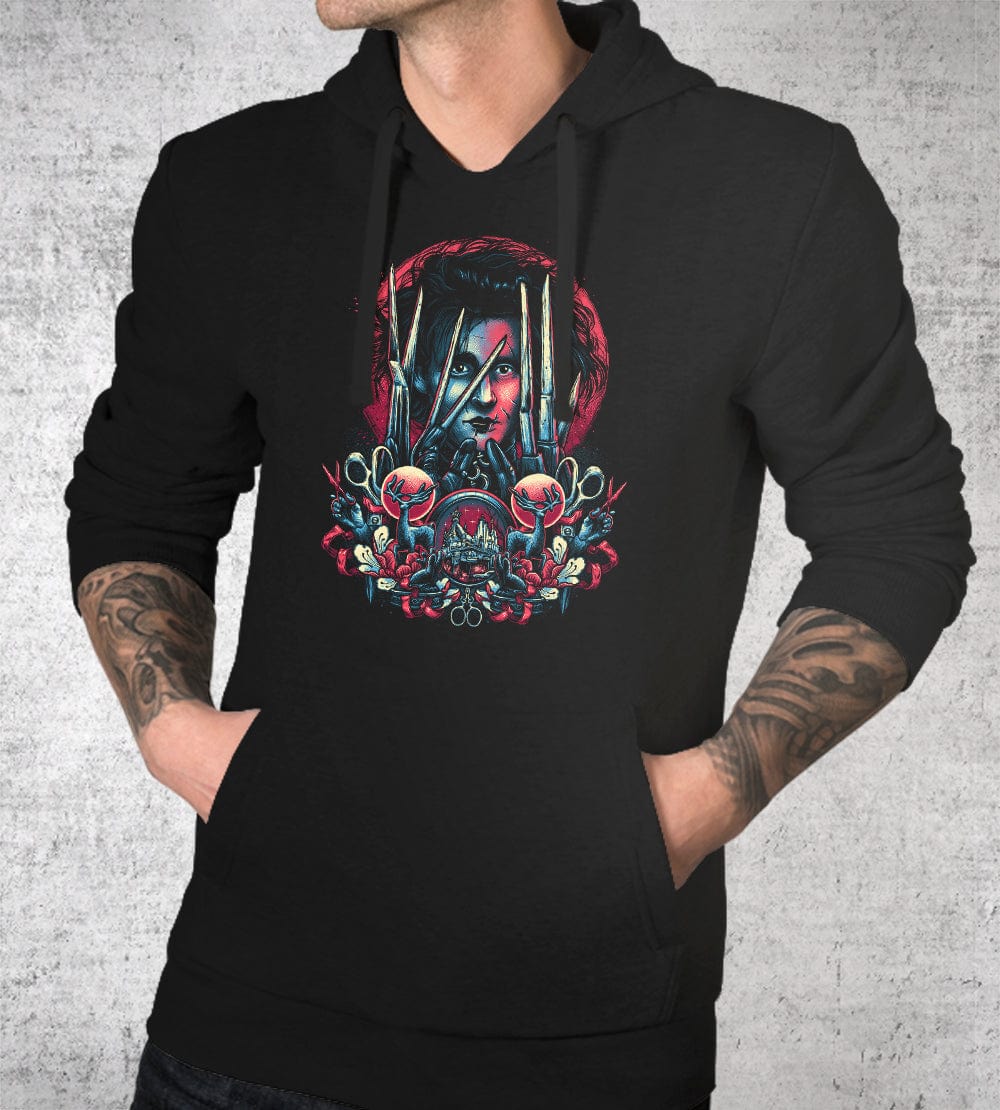 Scissors For Hands Hoodies by Glitchy Gorilla - Pixel Empire