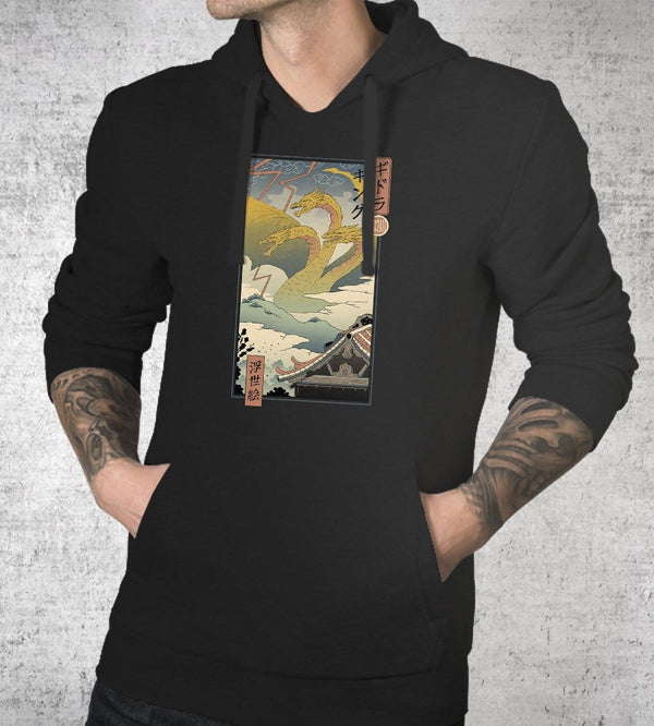 Zero Monster Ukiyo-e Hoodies by Vincent Trinidad - Pixel Empire