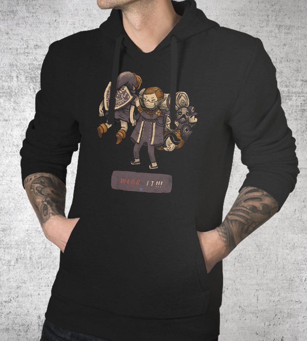 The Happy Mask Seller Hoodies by Louis Roskosch - Pixel Empire