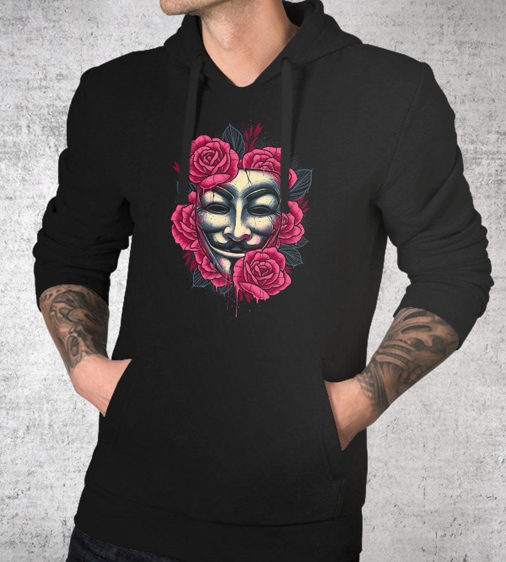 Let The Revolution Bloom Hoodies by Glitchy Gorilla - Pixel Empire