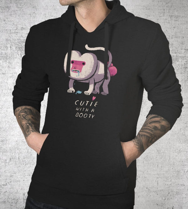 Cutie With A Bootie Hoodies by Louis Roskosch - Pixel Empire