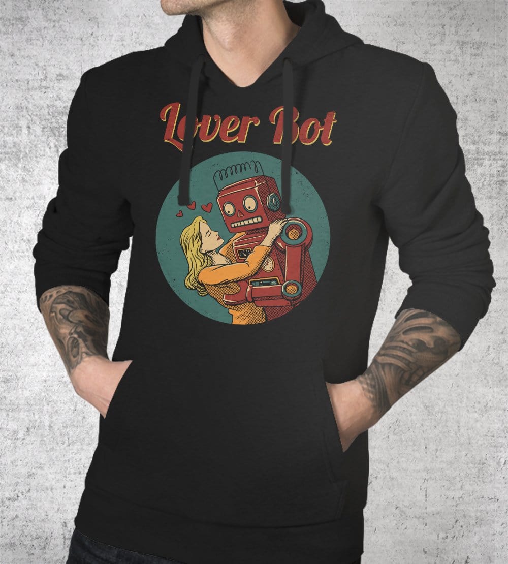 Lover Bot Hoodies by Vincent Trinidad - Pixel Empire