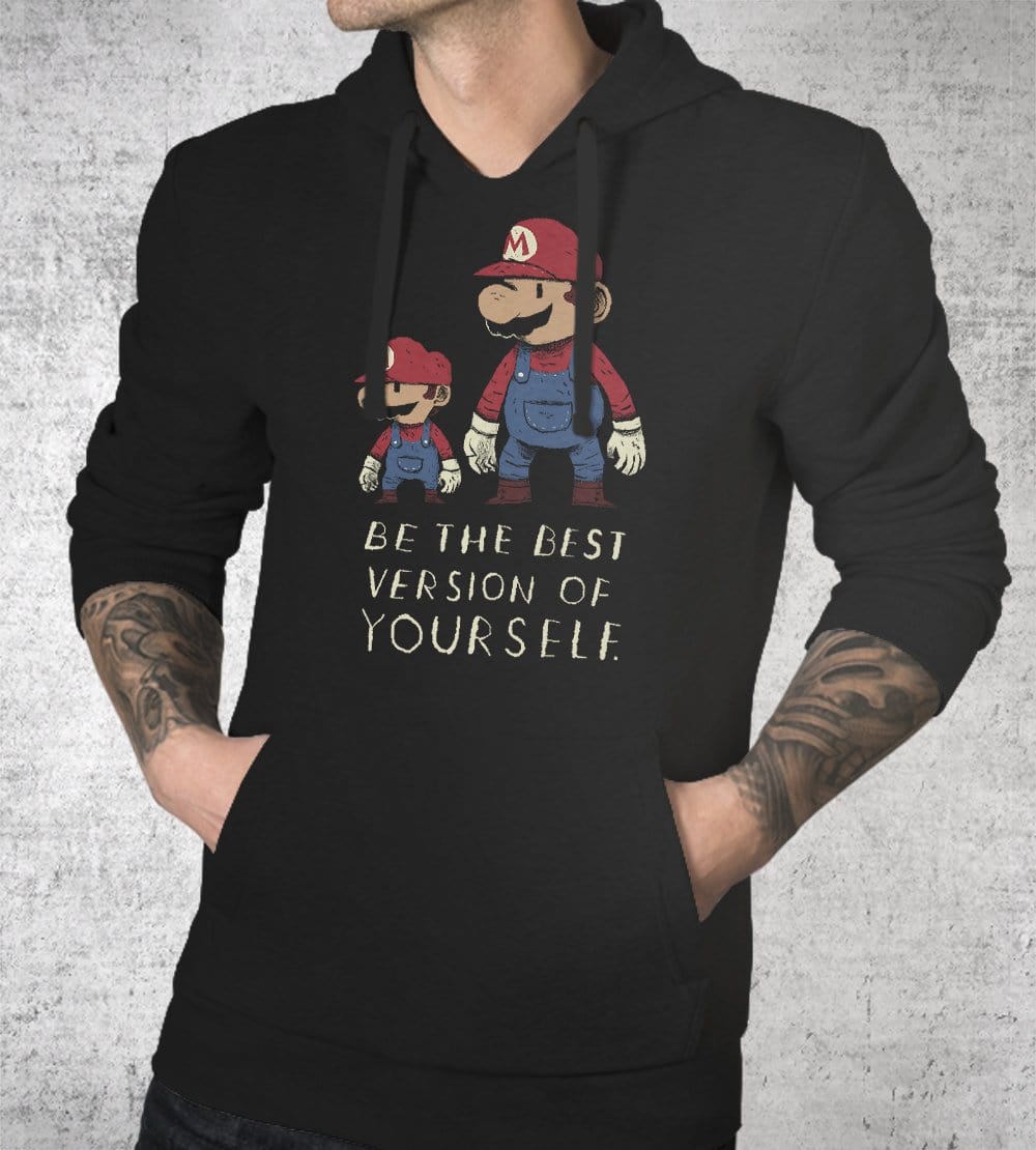 Best Version Of Yourself Hoodies by Louis Roskosch - Pixel Empire