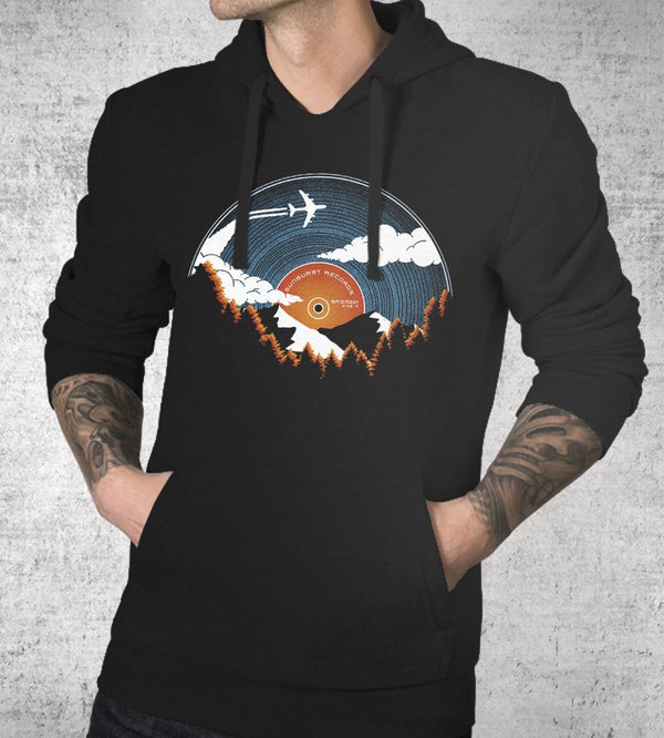 Sunburst Records Hoodies by Dianne Delahunty - Pixel Empire
