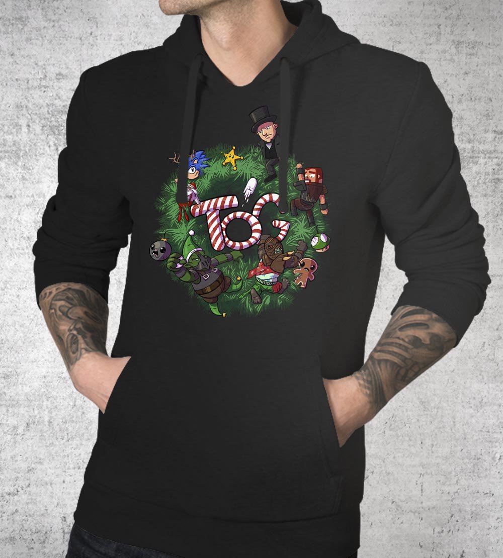 Christmas Wreathe Hoodies by Tear of Grace - Pixel Empire