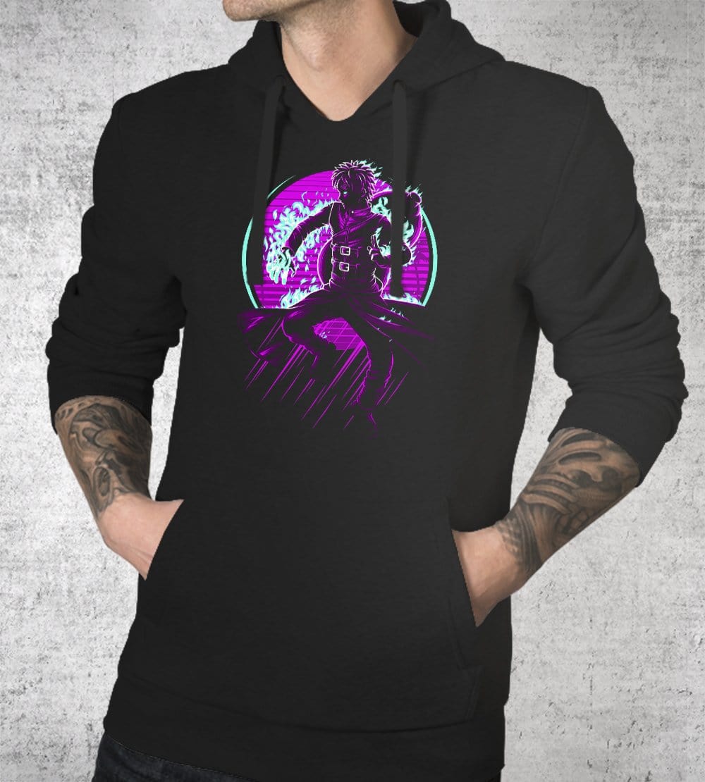 Retro Sand Attack Hoodies by Alberto Cubatas - Pixel Empire