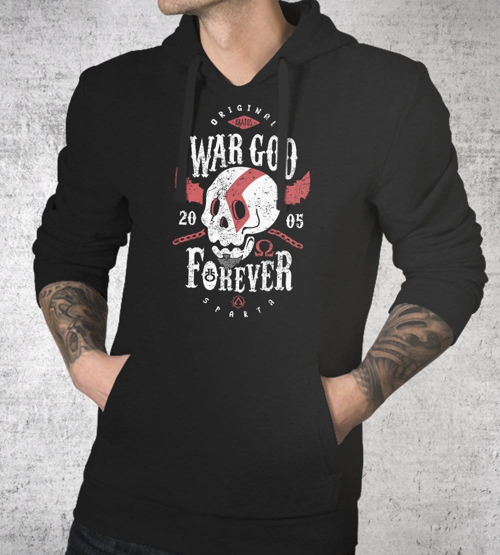 War God Forever Hoodies by Olipop - Pixel Empire