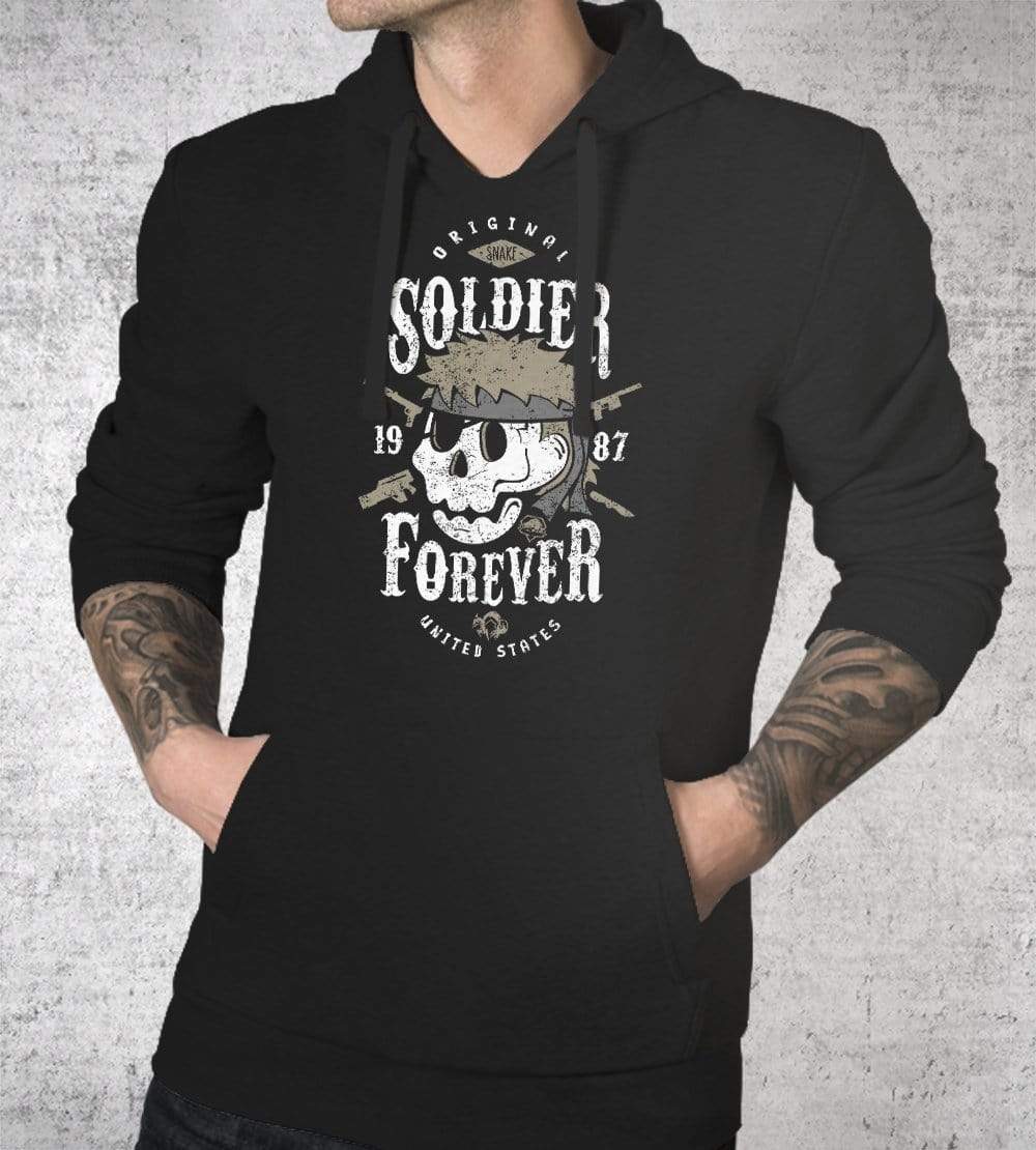 Soldier Forever Hoodies by Olipop - Pixel Empire