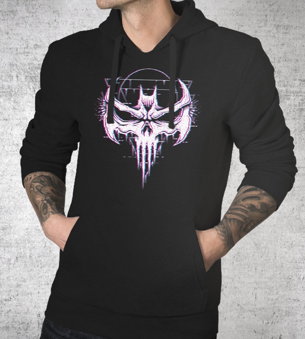 Batskull Hoodies by StudioM6 - Pixel Empire