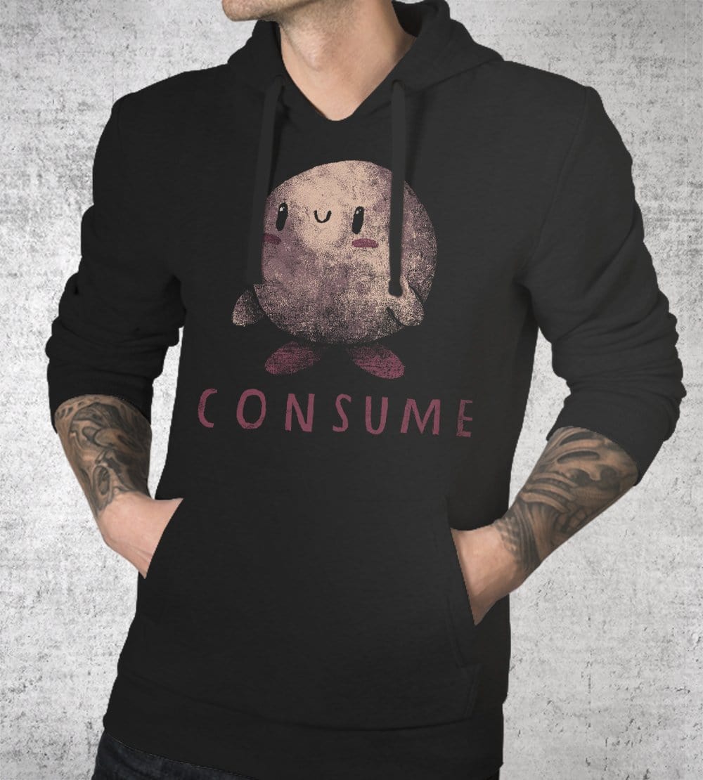 Consume Hoodies by Louis Roskosch - Pixel Empire