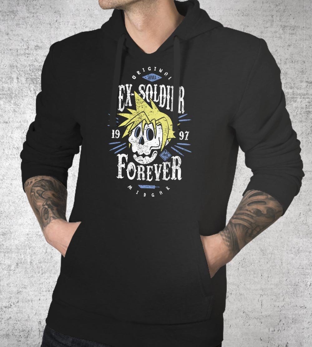Ex-soldier Forever Hoodies by Olipop - Pixel Empire
