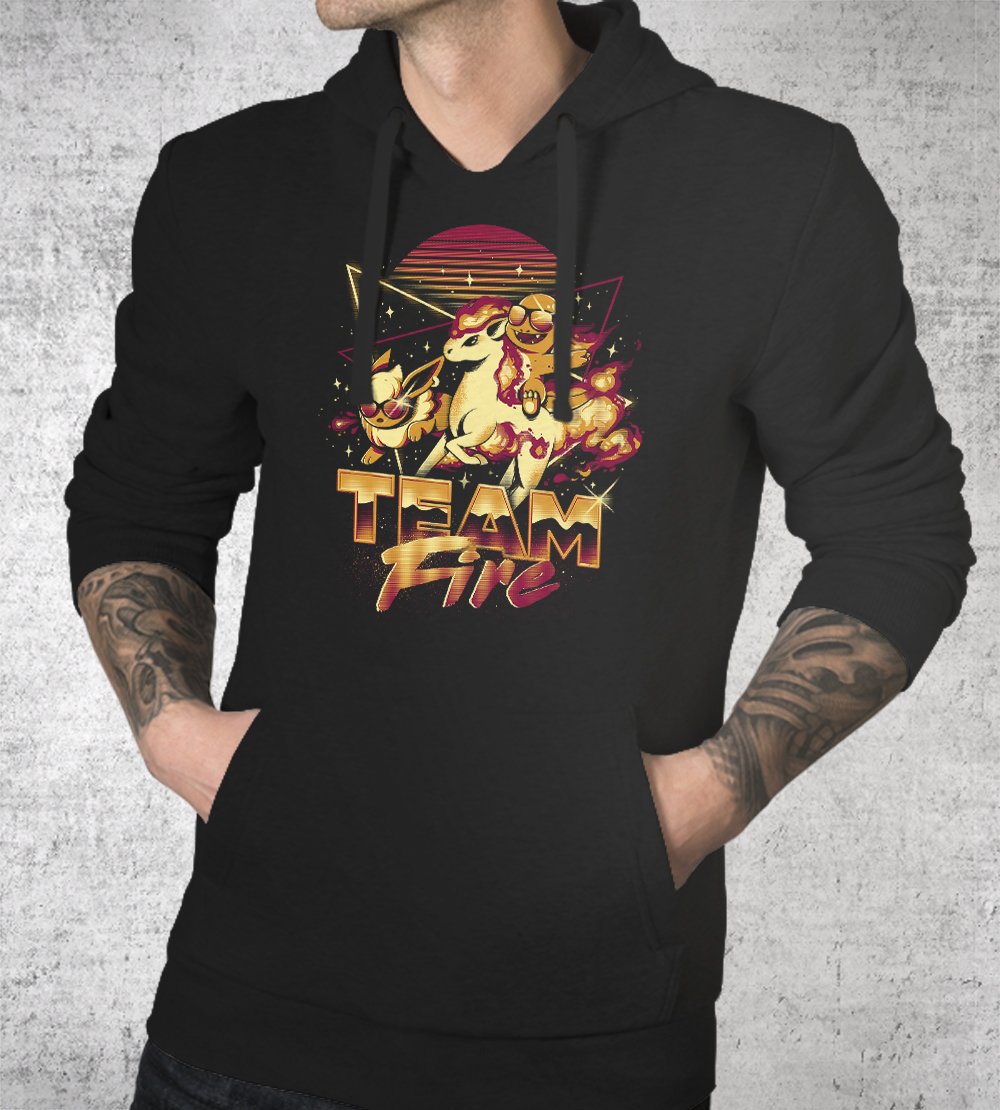 Fire Team Hoodies by Ilustrata - Pixel Empire