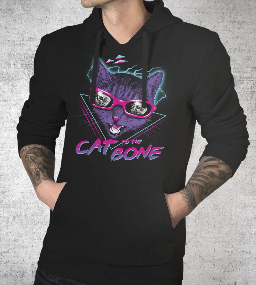 Cat to the Bone Hoodies by Vincent Trinidad - Pixel Empire