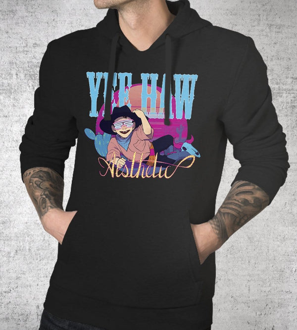 Yeehaw Aesthetic Hoodies by Austin Eruption - Pixel Empire