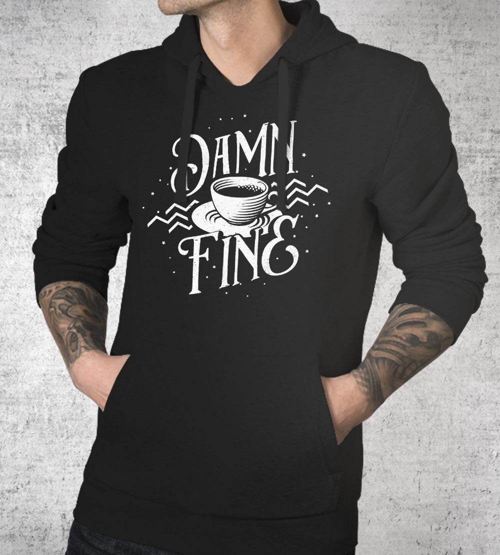 Damn Fine Coffee Hoodies by Barrett Biggers - Pixel Empire