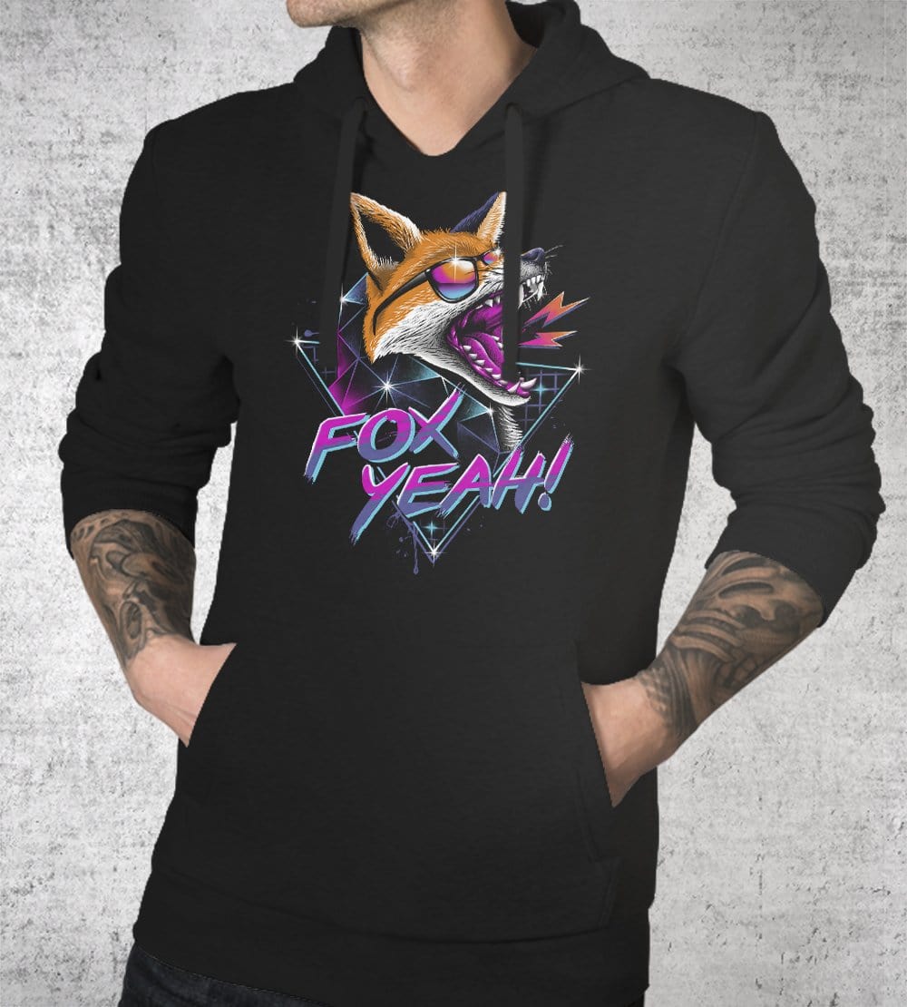 Fox Yeah Hoodies by Vincent Trinidad - Pixel Empire