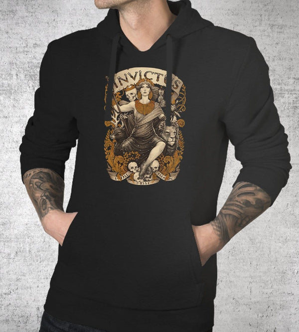 Invictus Hoodies by Medusa Dollmaker - Pixel Empire