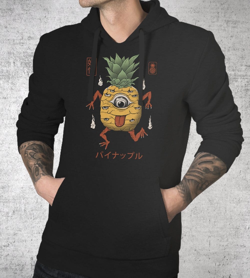 Yokai Pineapple Hoodies by Vincent Trinidad - Pixel Empire