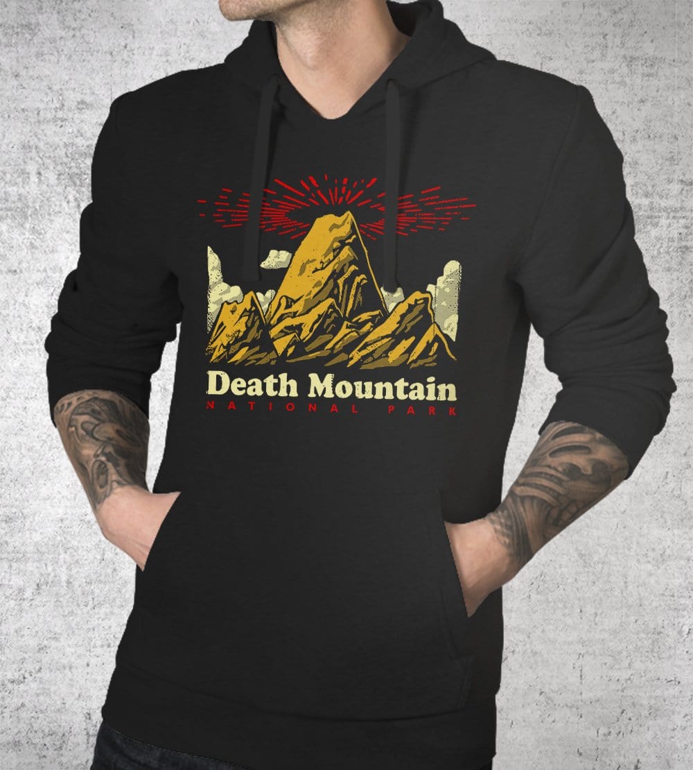 Death Mountain Hoodies by Ronan Lynam - Pixel Empire