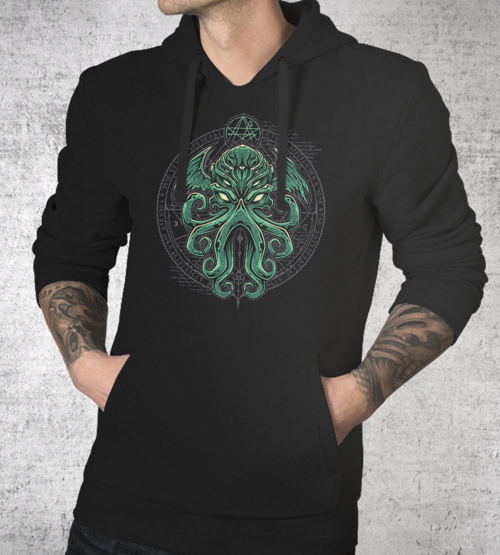 Great Cthulhu Hoodies by StudioM6 - Pixel Empire
