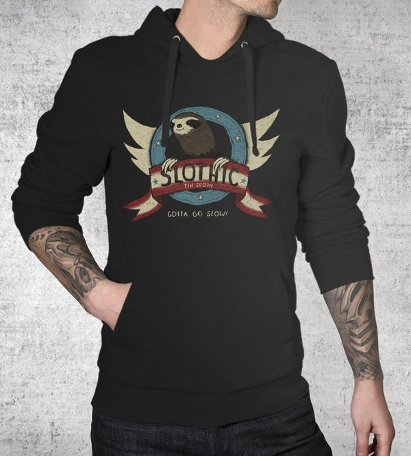 Slothic Hoodies by Louis Roskosch - Pixel Empire