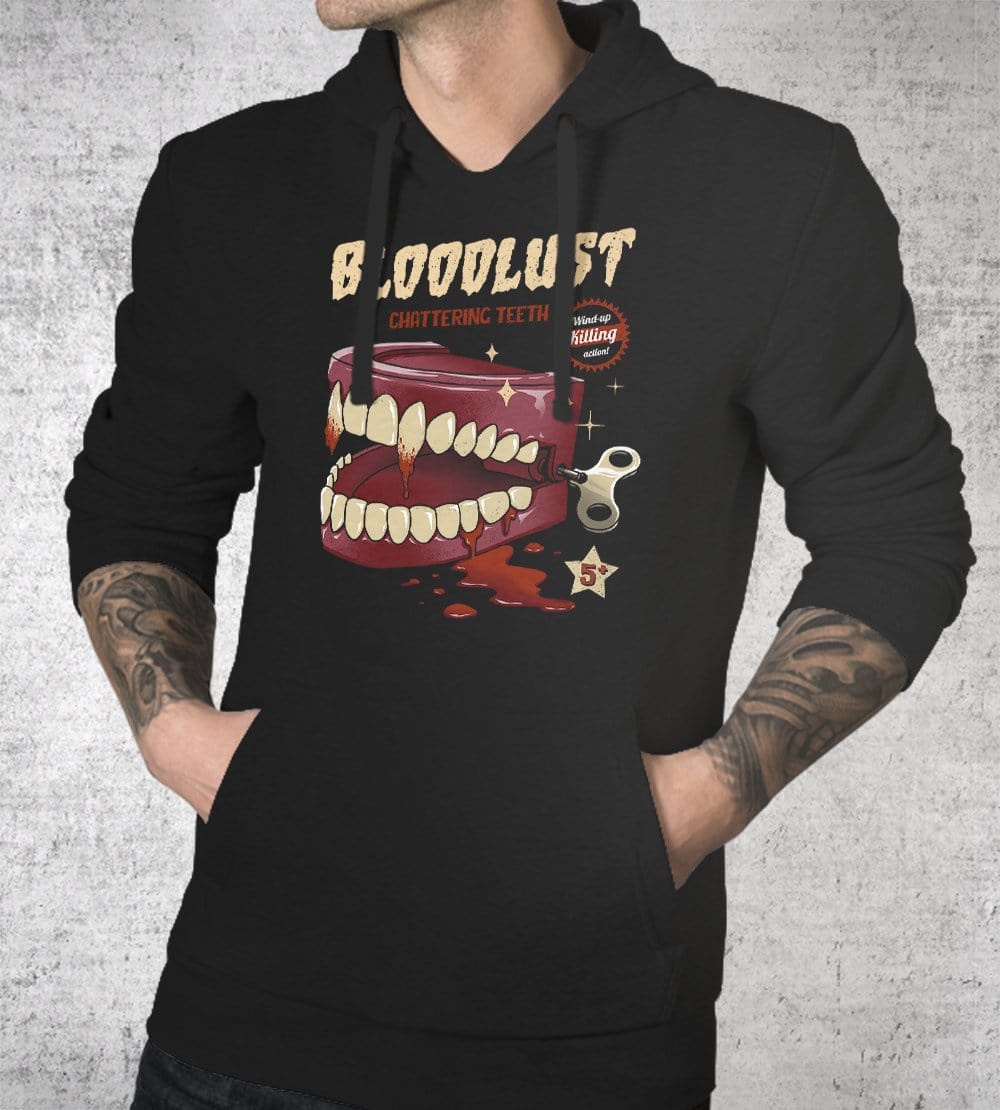 Wind-up Killer Teeth Hoodies by Vincent Trinidad - Pixel Empire