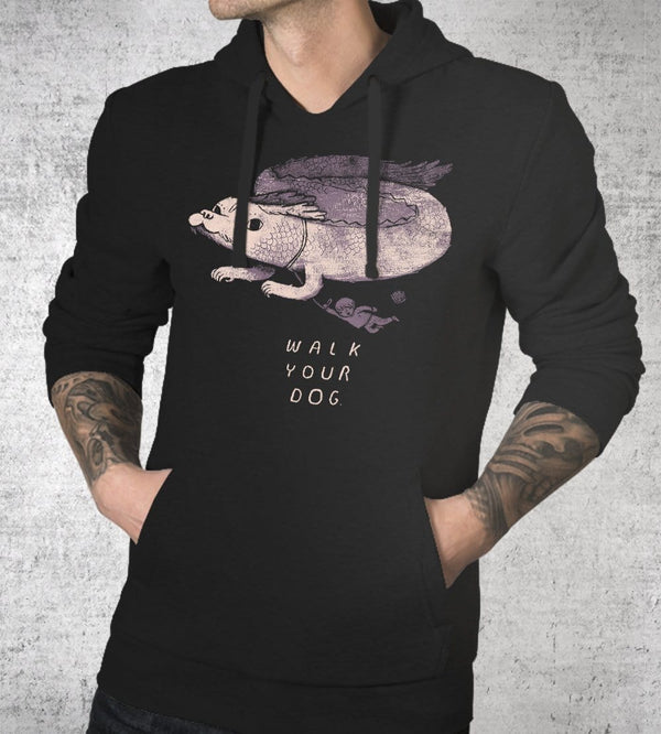 Walk Your Dog Hoodies by Louis Roskosch - Pixel Empire