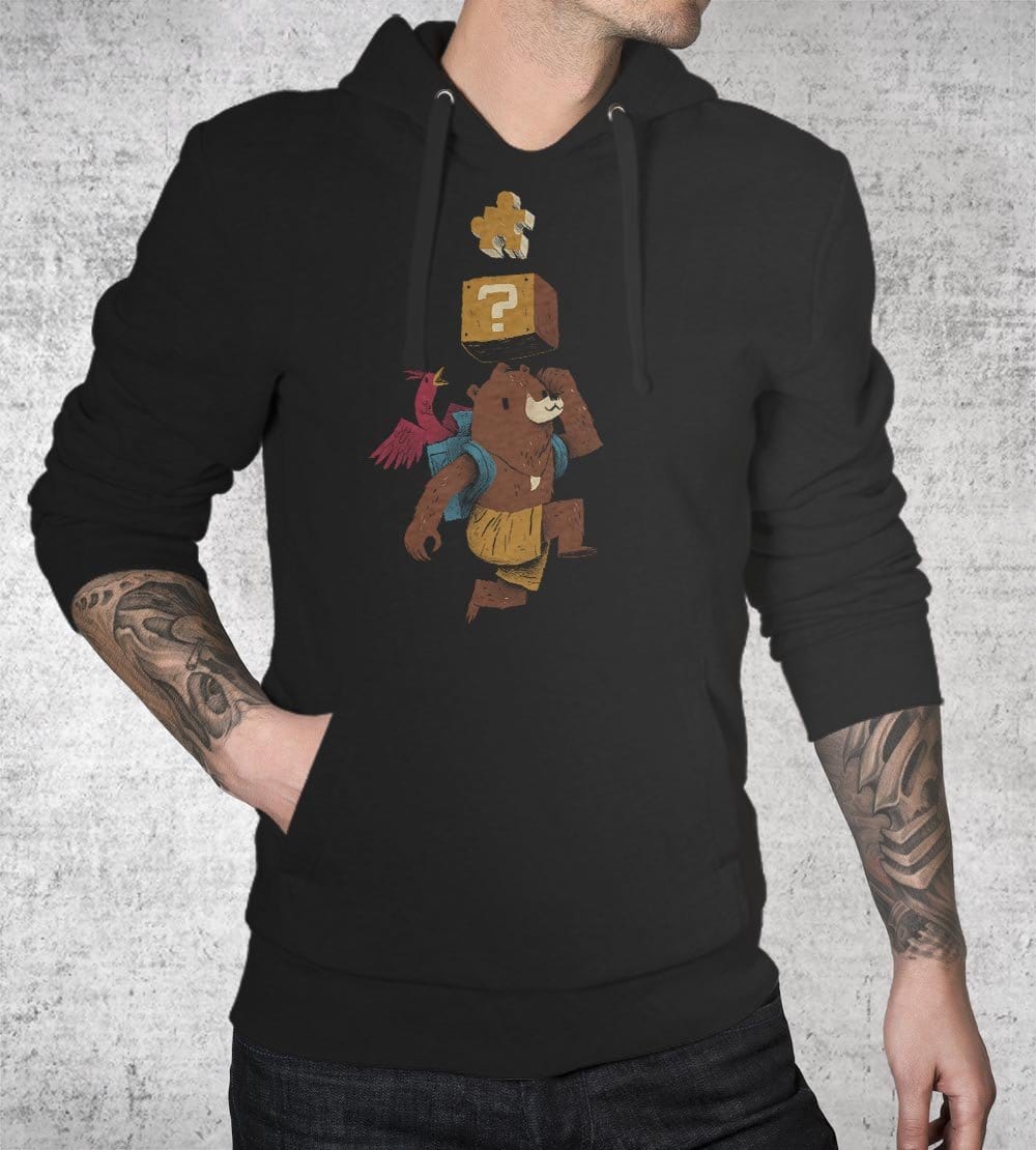 Puzzle Power Up Hoodies by Louis Roskosch - Pixel Empire