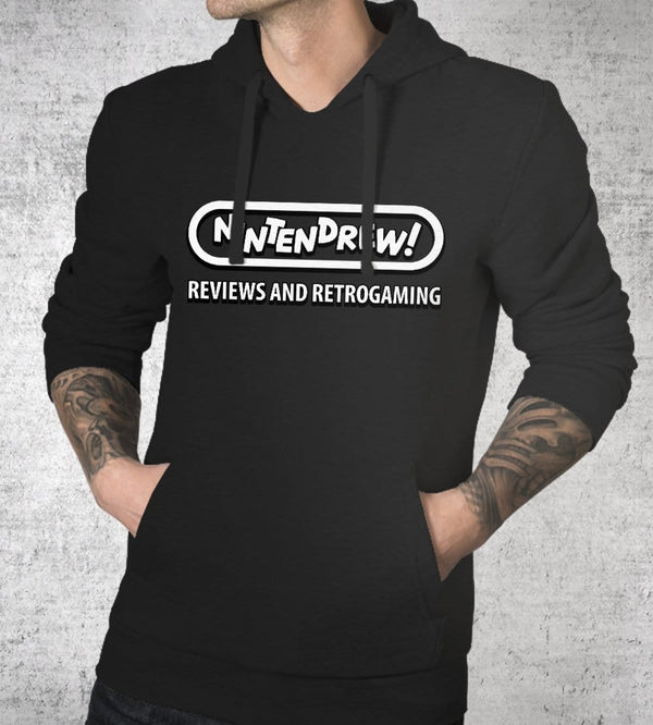 Nintendrew Logo 2 Hoodies by Nintendrew - Pixel Empire