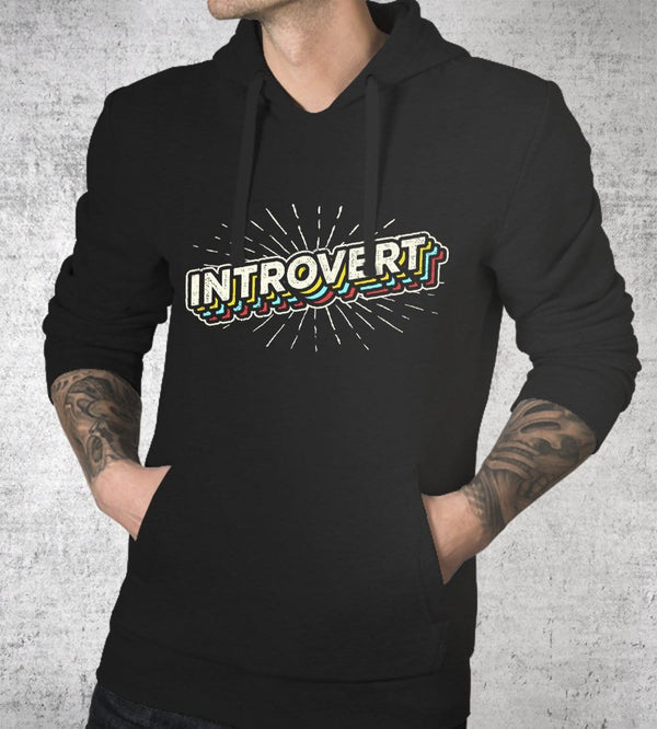 Introvert Hoodies by Ronan Lynam - Pixel Empire