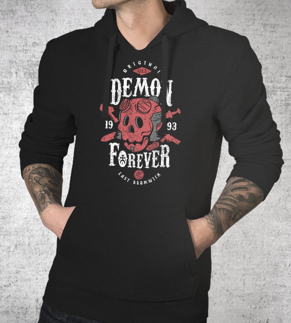 Demon Forever Hoodies by Olipop - Pixel Empire