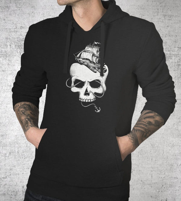 Sailing The Dead Sea Hoodies by Enkel Dika - Pixel Empire