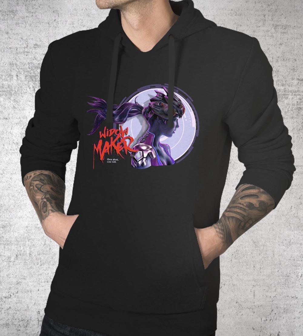 Widow Maker Hoodies by Barrett Biggers - Pixel Empire