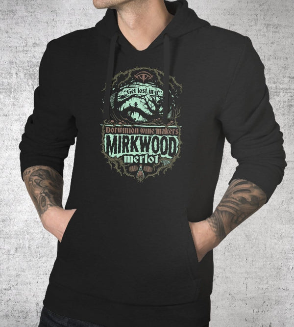 Mirkwood Merlot Hoodies by Cory Freeman Design - Pixel Empire