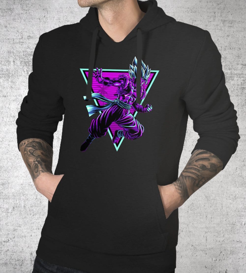 Retro Fusion Attack Hoodies by Alberto Cubatas - Pixel Empire