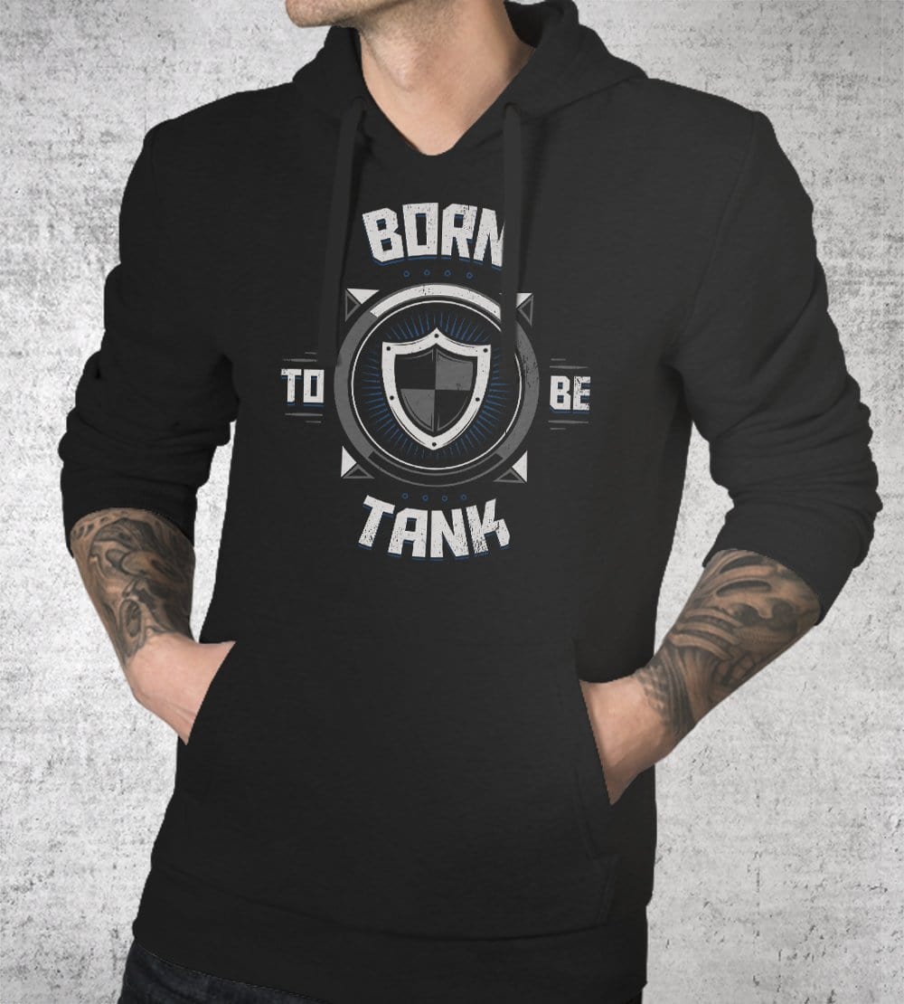 Born To Be Tank Hoodies by Typhoonic - Pixel Empire